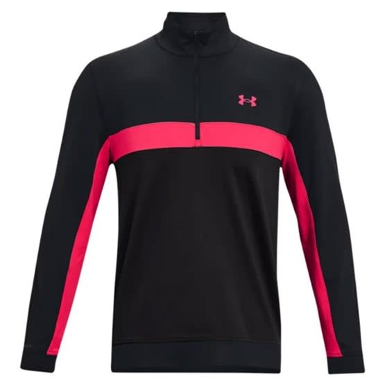 Under Armour Storm Midlayer Half Zip Men&#039;s Black/Pink Jacket