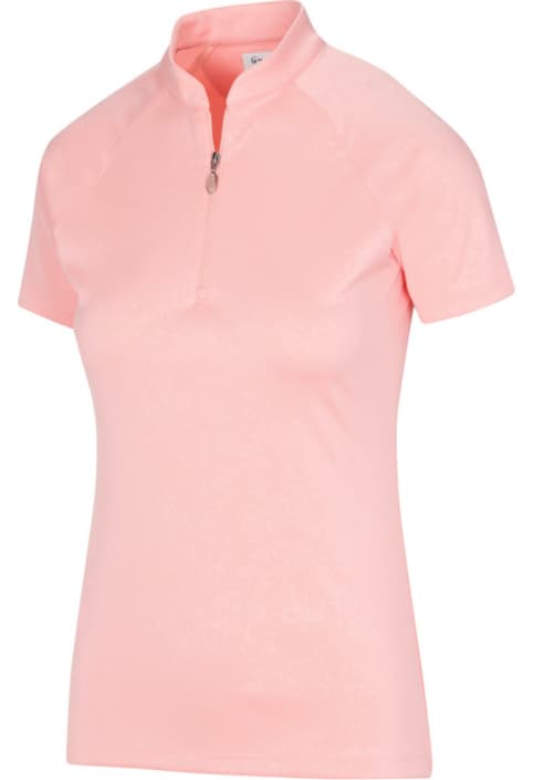 Greg Norman ML75 Cezanine Ladies Sherbet Shirt