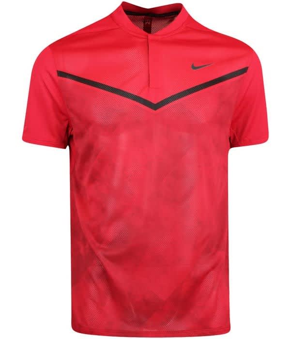 Nike Tiger Woods Dri-Fit Blade Men’s Red Shirt