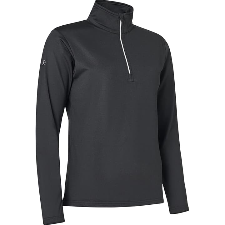 Abacus Dunbar Half Zip Ladies Black Jacket