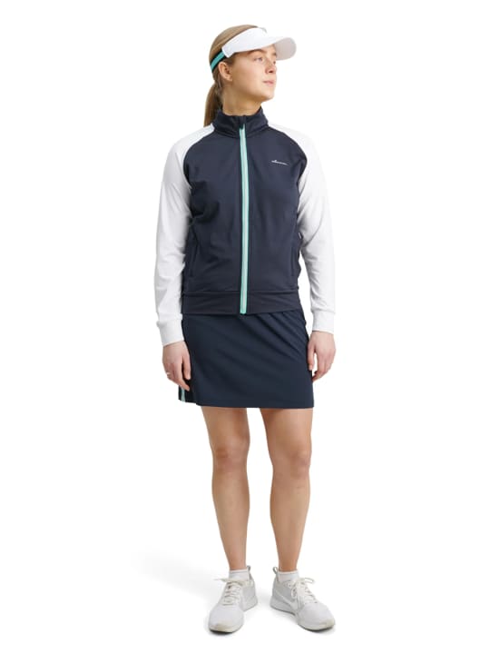 Abacus Kinloch Midlayer Ladies Navy/White Jacket