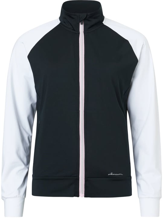 Abacus Kinloch Midlayer Black/ White Ladies Jacket