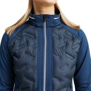  Abacus Lady’s Grove Hybrid Peacock Blue Jacket