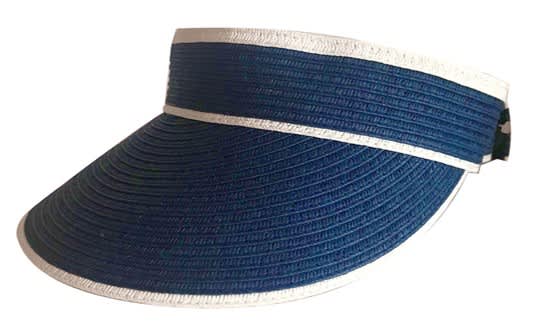 Emthunzini Bianca Ladies Navy/White Visor Hat