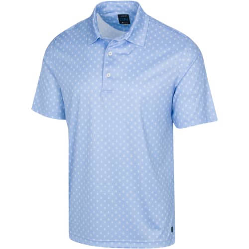  Greg Norman Paisley Men’s Blue Haze Shirt