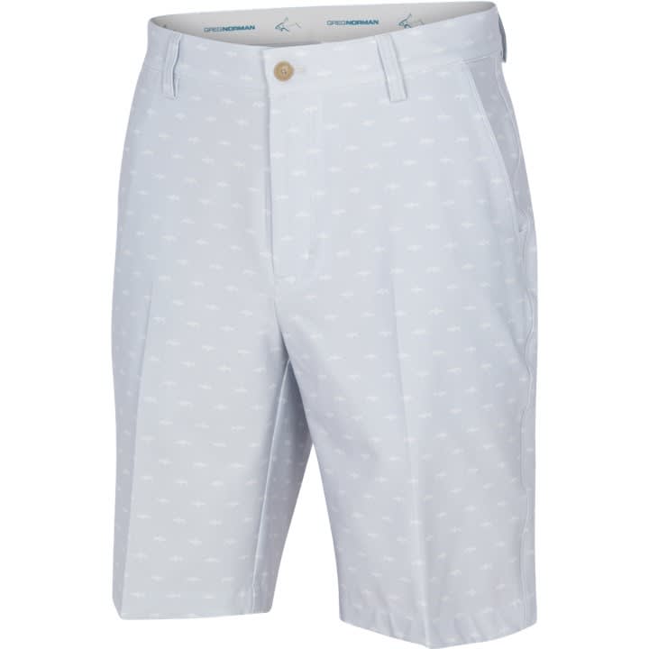 Greg Norman ML75 MicroLux Shark Misty Shark Grey Shorts