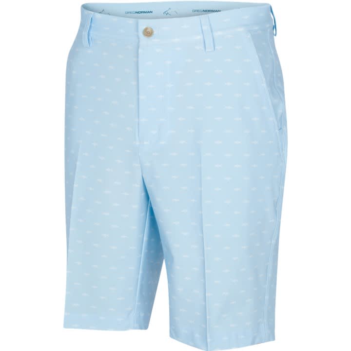 Greg Norman ML75 MicroLux Shark Misty Blue Shorts