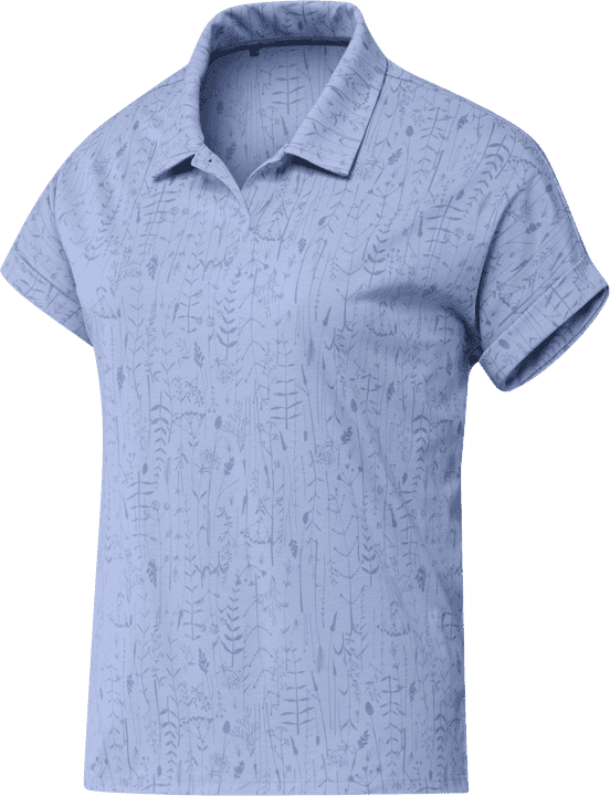  adidas Go-To Printed Blue Dawn Ladies Shirt