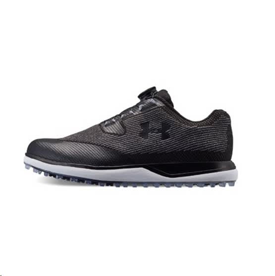 Under Armour UA Tour Tips Knit Men&#039;s Black Shoes