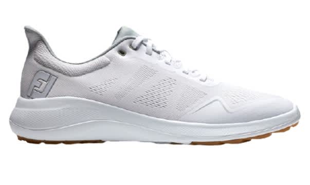 FootJoy Flex Athletic Men’s White/Tan Shoe