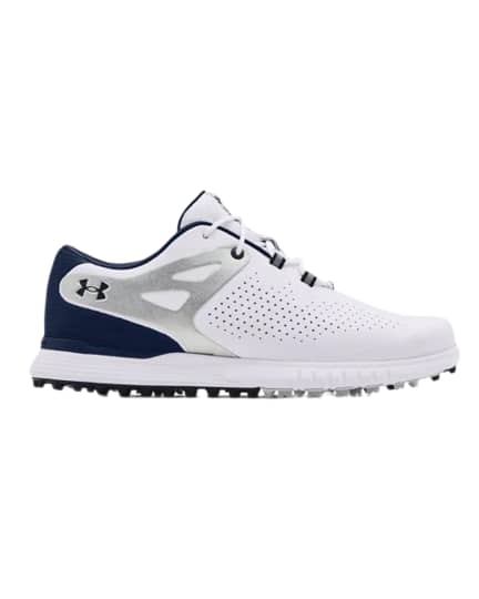 Under Armour Charged Breathe SL Ladies White/Tangerine Shoes