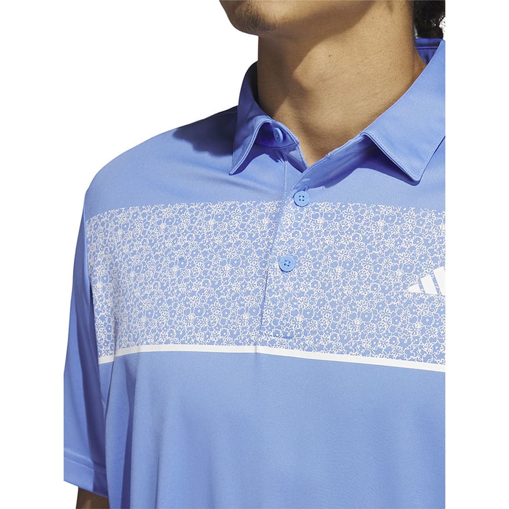 Men's Chest Print Polo