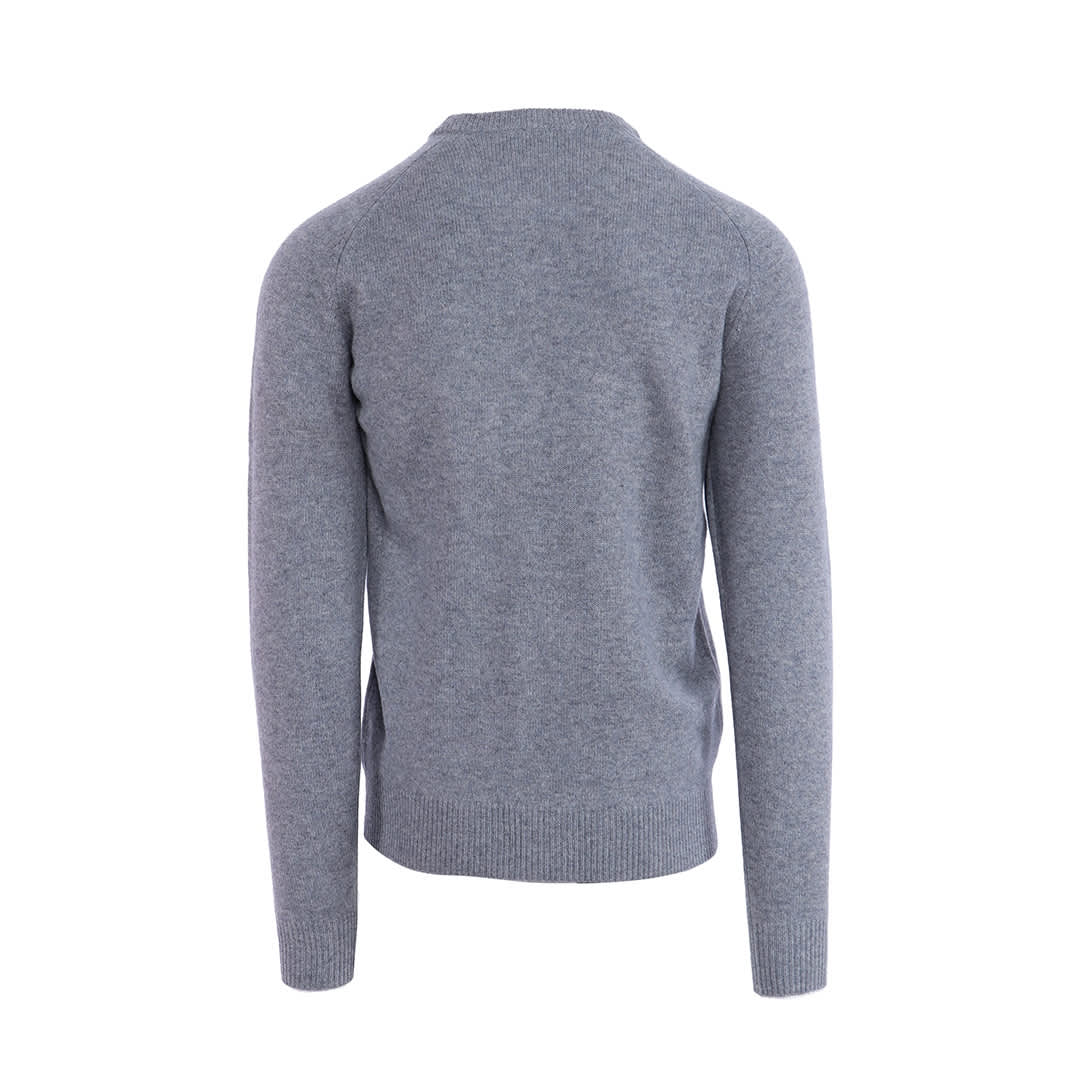 Men's Johnson Lambswool Crew Neck Sweater | Flook