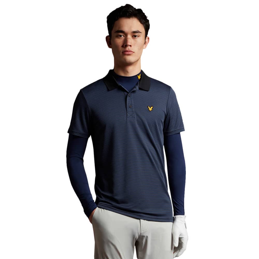 Men&#039;s MICROSTRIPE Golf Polo