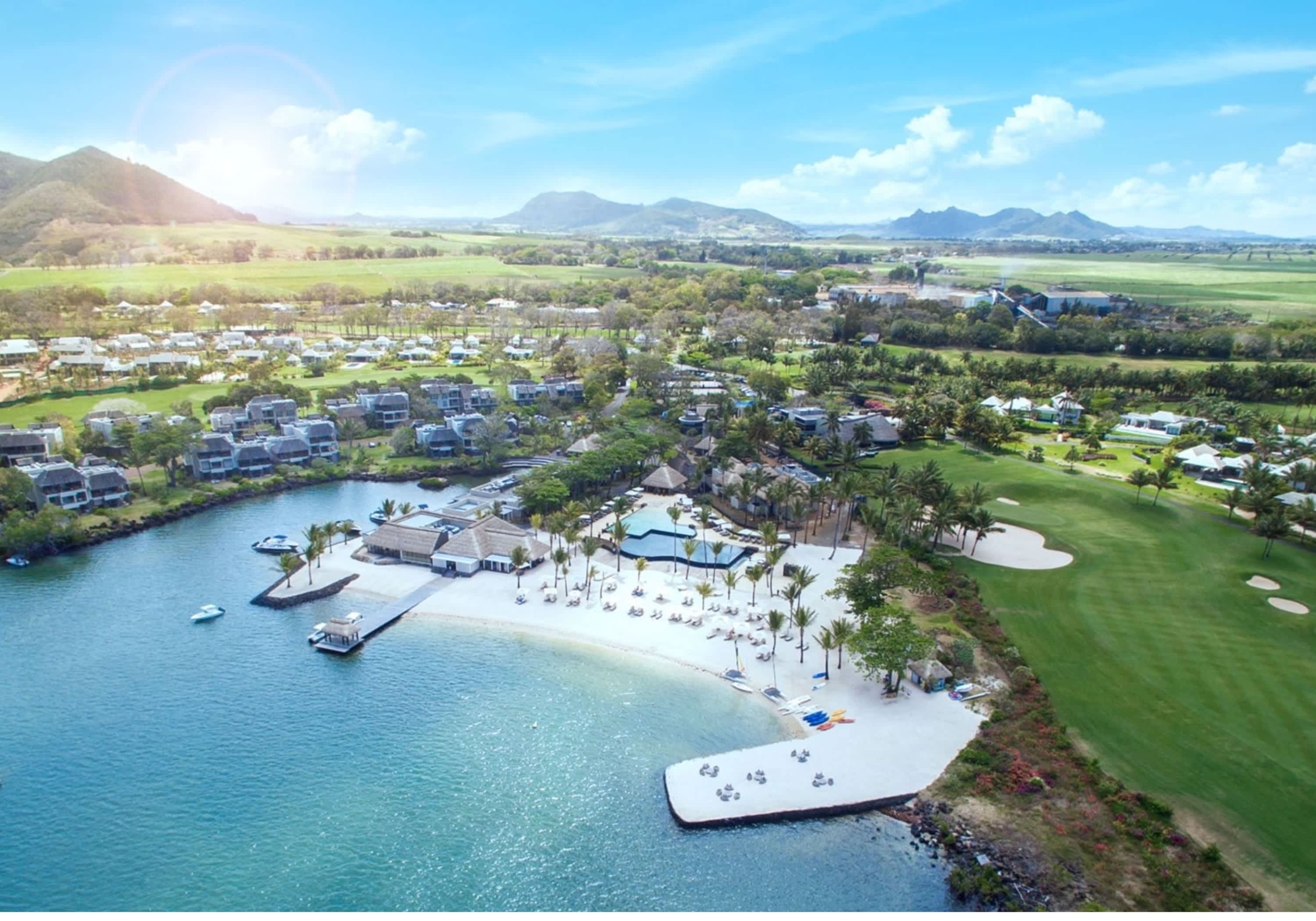 5* Anahita Golf & Spa Resort, East Coast Mauritius: 7 Nights Luxury Stay + Breakfast + Dinner & Flights & Comp Green Fees from R48 300 pps!