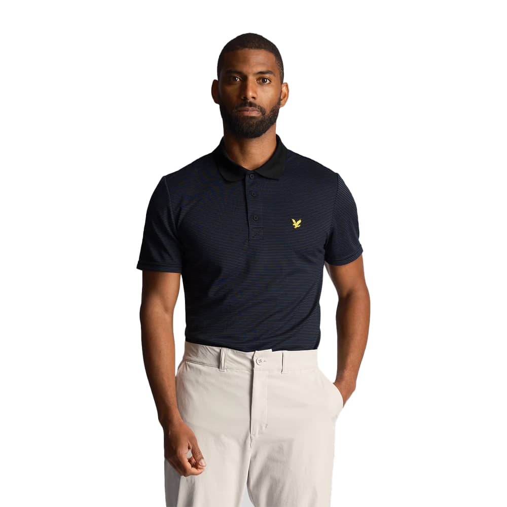 Men's MICROSTRIPE Golf Polo