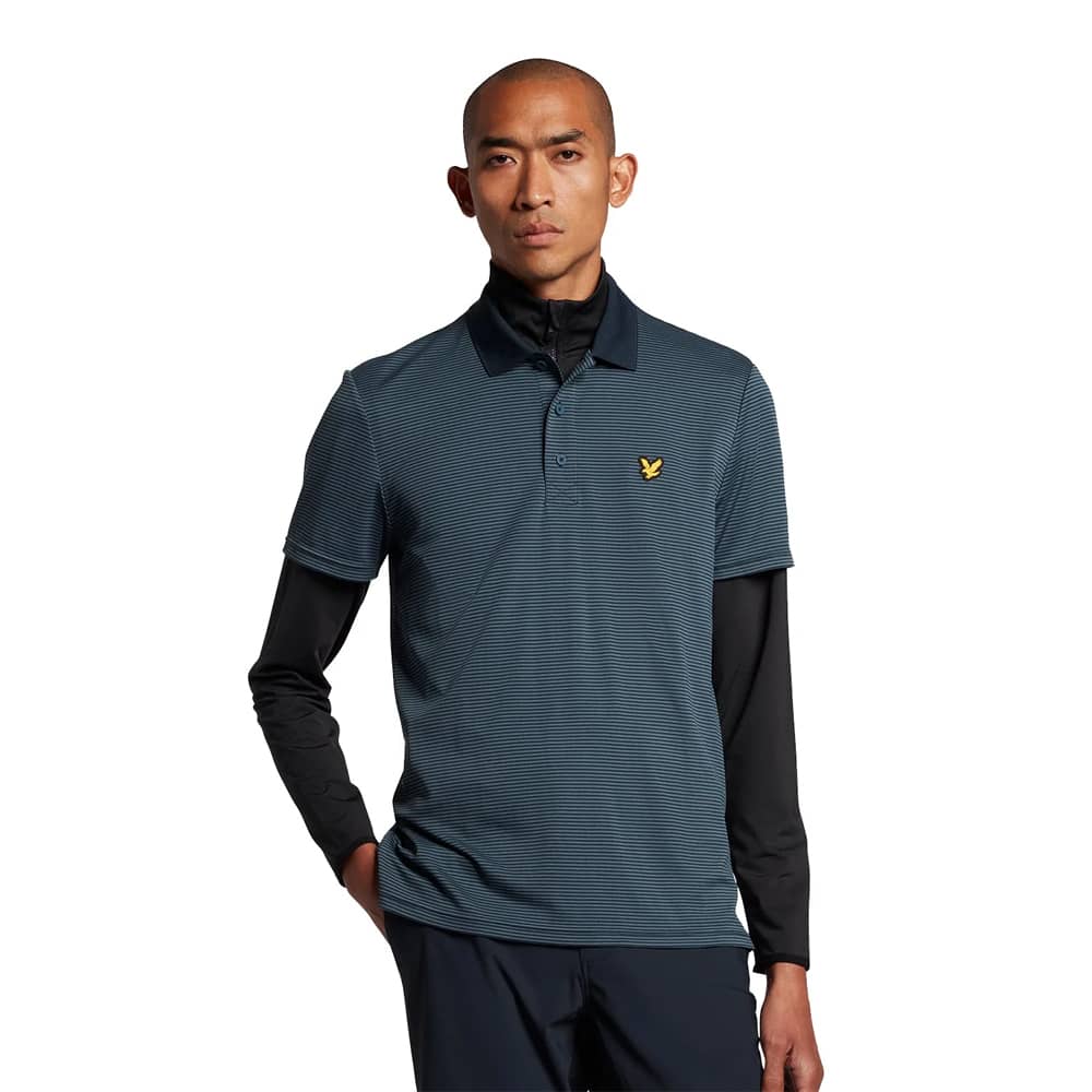 Men&#039;s MICROSTRIPE Golf Polo