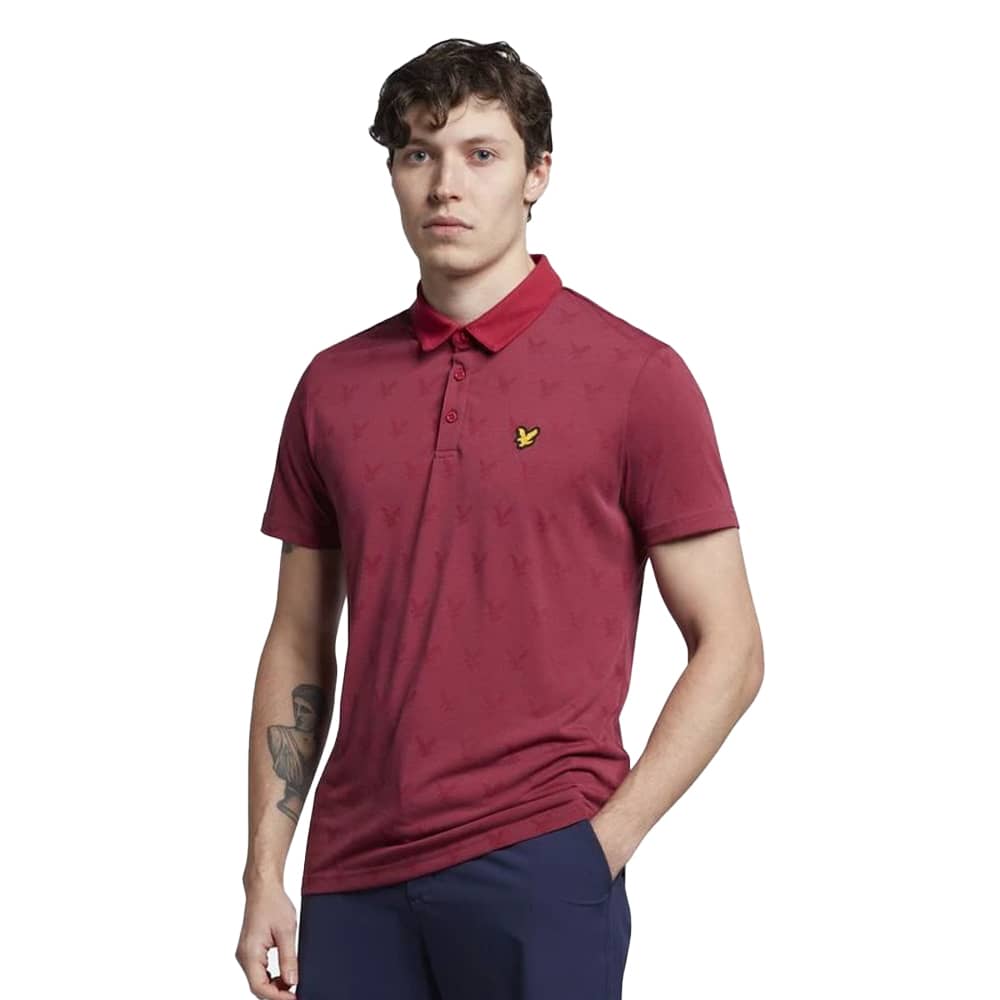 Men&#039;s JACQUARD Golf Polo