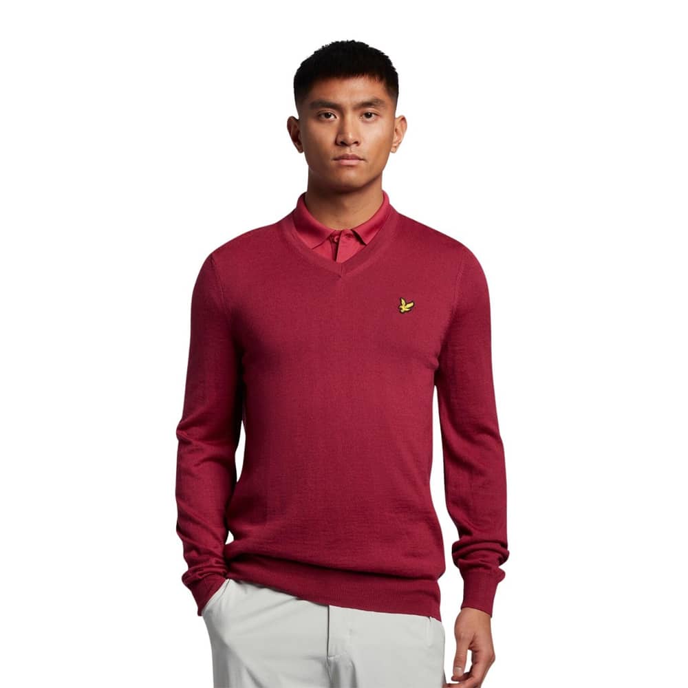 Men's Golf V Neck Pullover