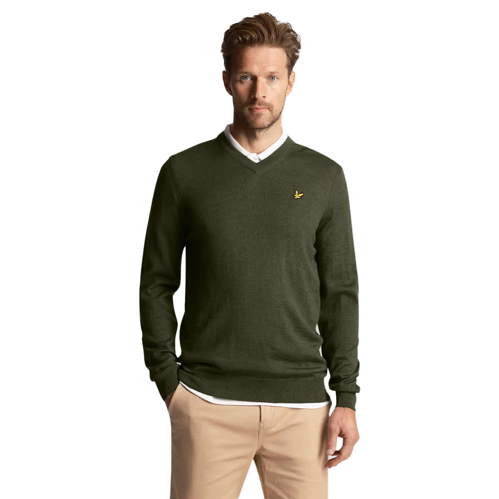 Men's Golf V Neck Pullover