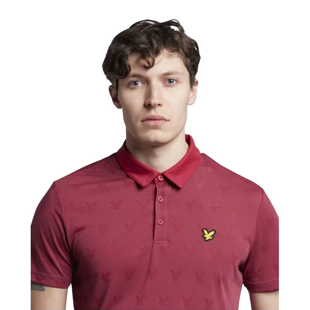 Men's JACQUARD Golf Polo