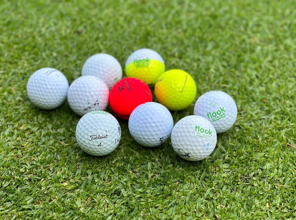 Premium Recycled Golf Balls - Pack of 10 - a mix of Pro V1's, TP 5's and other top of the range balls for ONLY R325