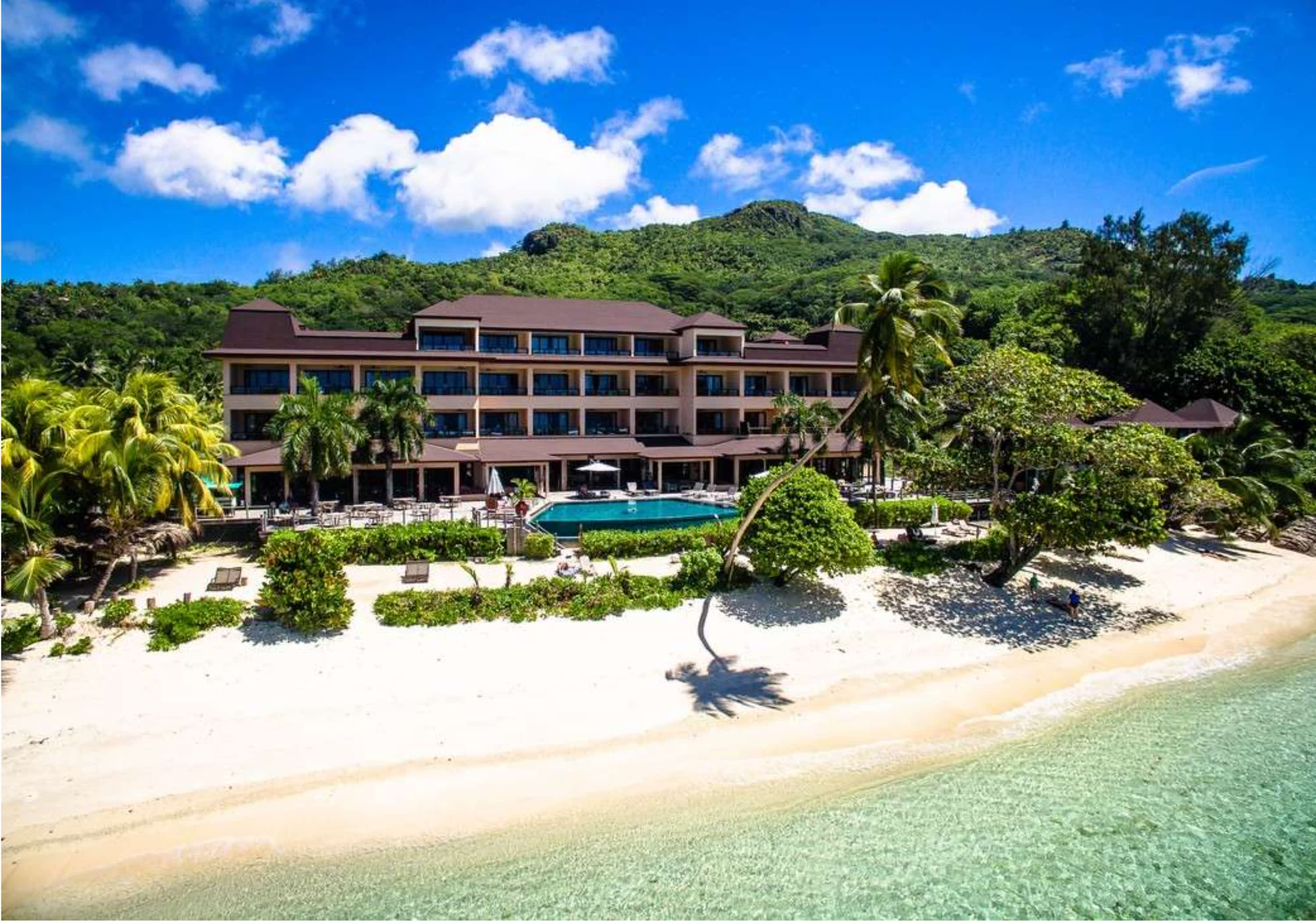 HONEYMOON at The 4* DOUBLETREE BY HILTON SEYCHELLES - ALLAMANDA RESORT &amp; SPA: South East of Mahe- 7 Nights Stay + Breakfast + Flights from R33 550 pps!