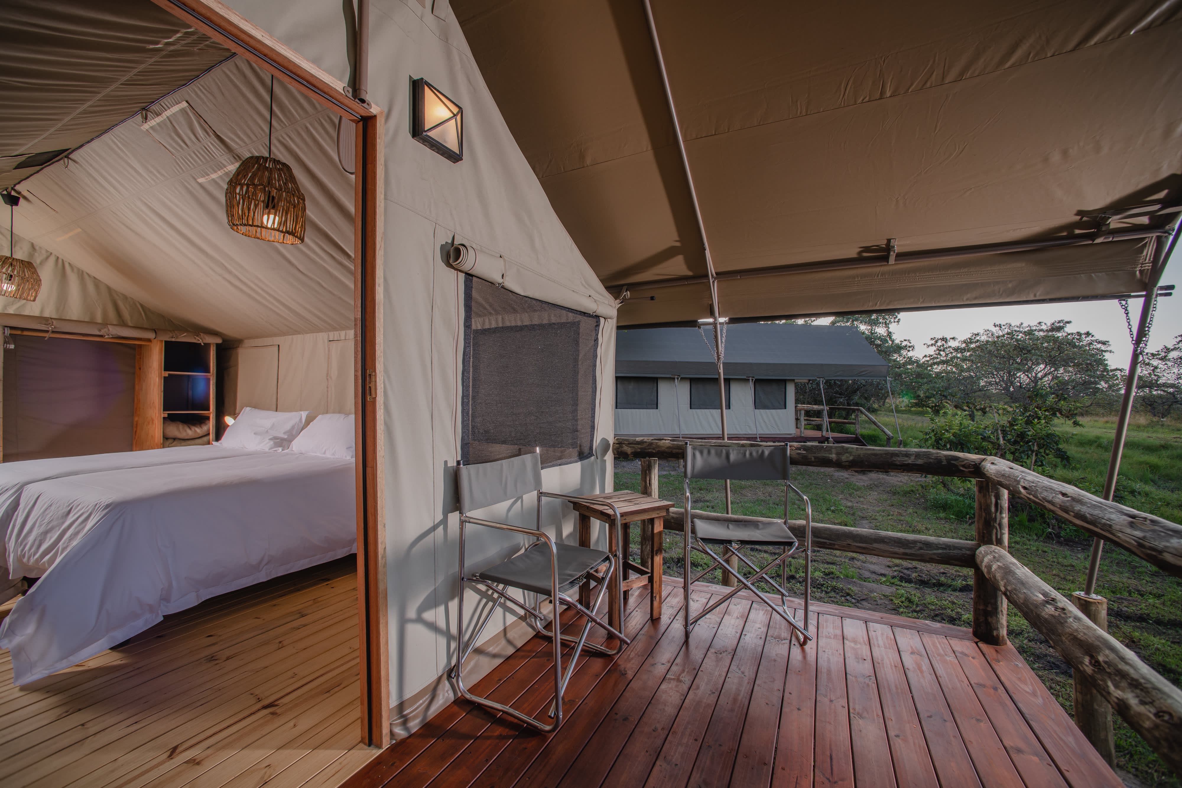 NKAMBENI Safari Camp: Kruger National Park, 1 Night Tented Stay for 2 + Breakfast + Dinner + 1 half day Game Drive!