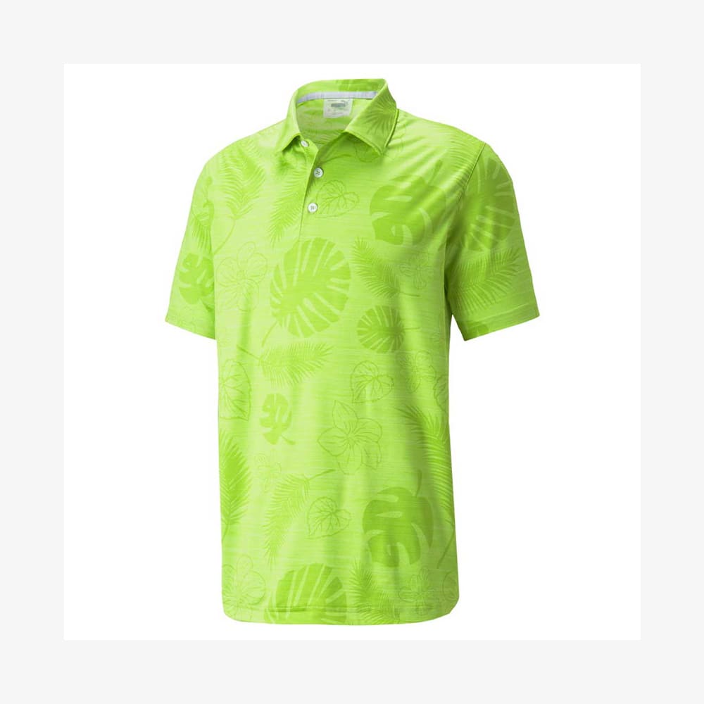 Men&#039;s Cloudspun Leaves n Flowers Polo