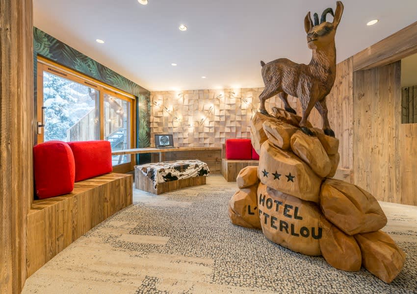 Hotel L'Eterlou - Charm & Authenticity 3-STAR CHALET HOTEL IN MÉRIBEL, French Alps - 1 week for 2 in a Traditional Room from R34 281!