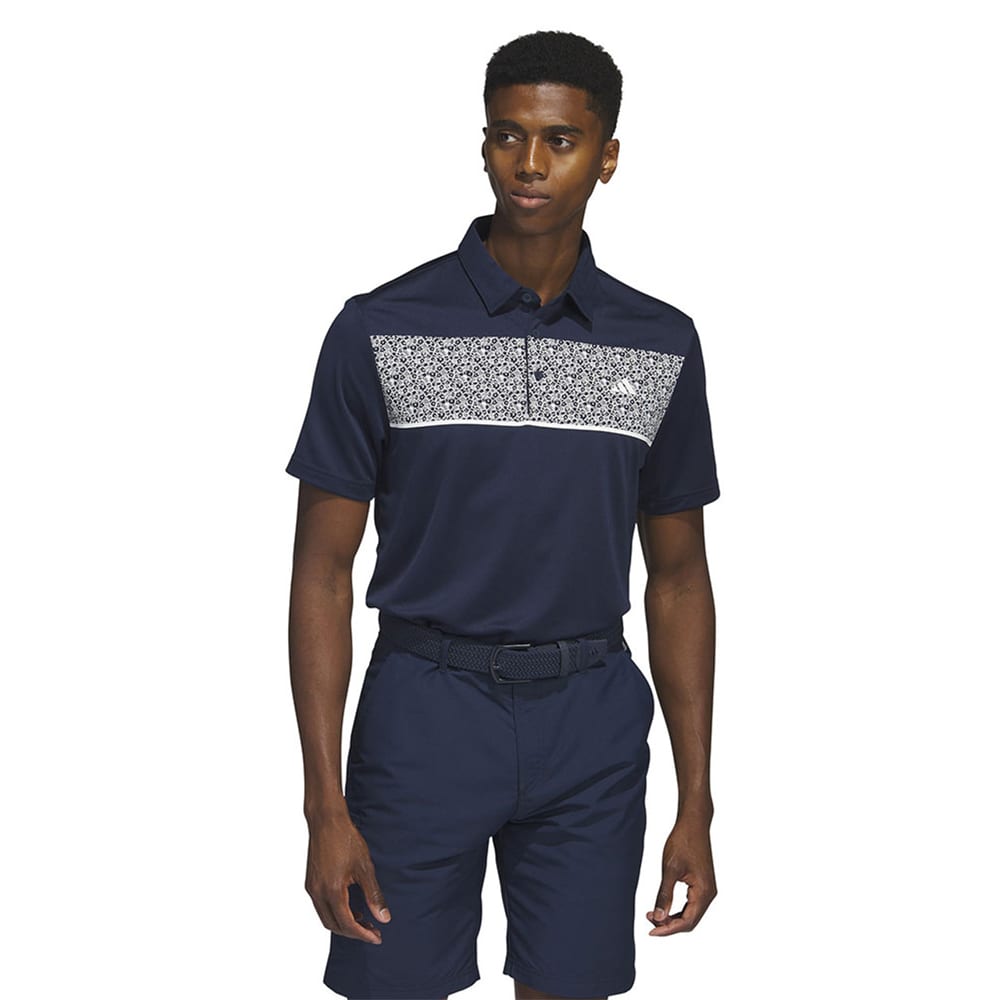 Men's Chest-Print Polo Shirt