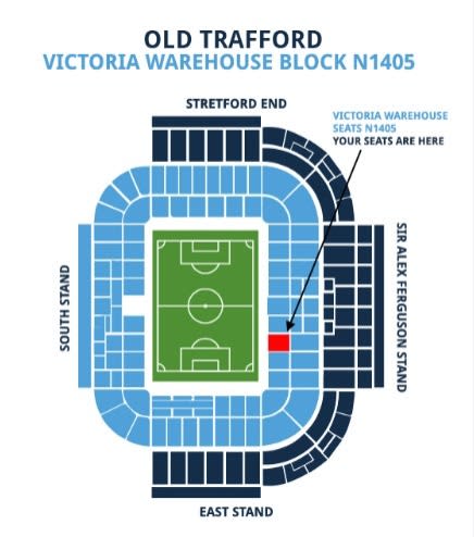 PREMIER LEAGUE: Manchester United vs Brentford at Old Trafford Stadium! Includes 4 * accommodation and tickets for 2 people sharing!