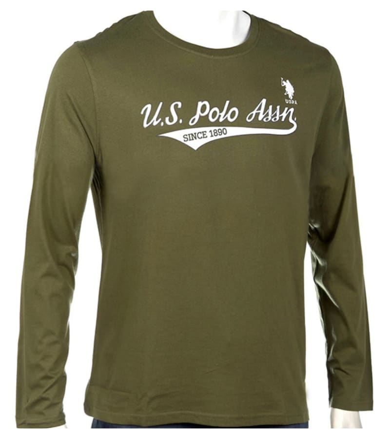 Crew Neck Long Sleeve Tee