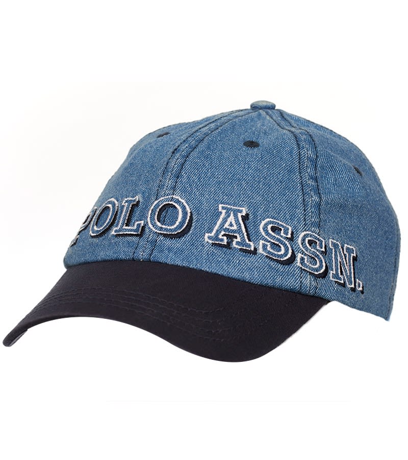 USPA Men's 6 Panel Cotton Denim Cap