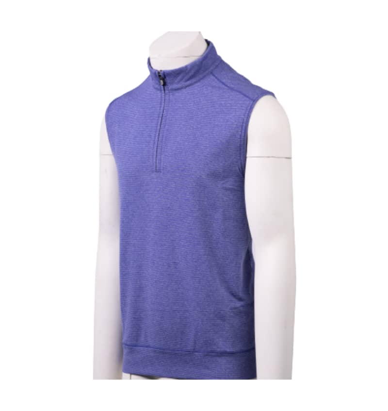 Cutter & Buck Men's Shoreline Half Zip Vest