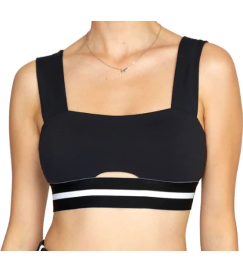 RVCA Ladies Wide Strap Elastic Bra