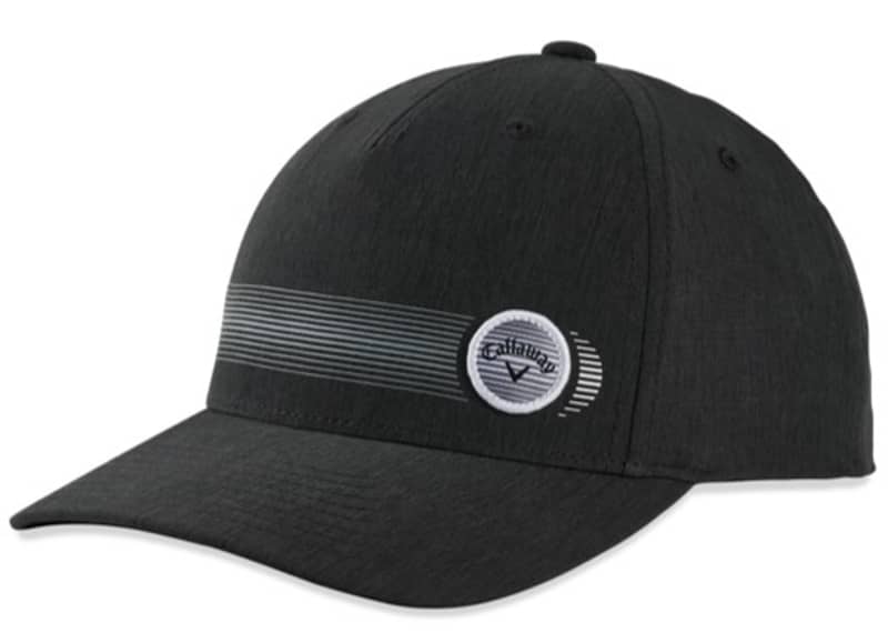 Callaway 22R CG Straight Shot Mens Black Cap