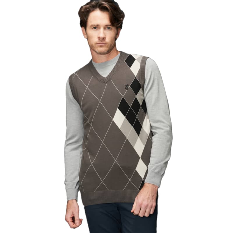 Pringle Men's V Neck Sleeveless Knitwear