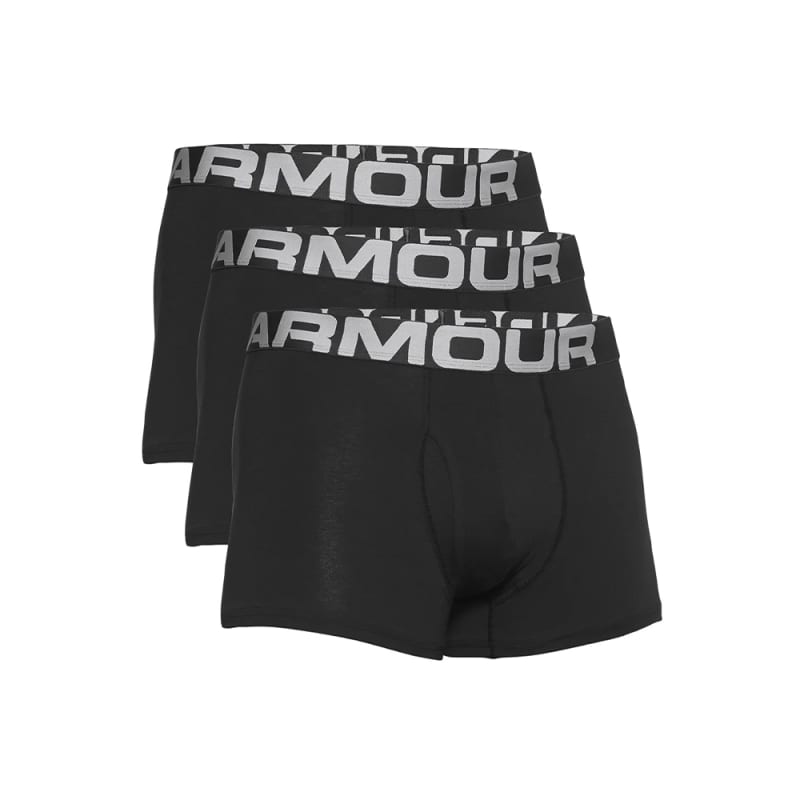Under Armour Men's Charged Cotton 3-Pack Boxer Shorts