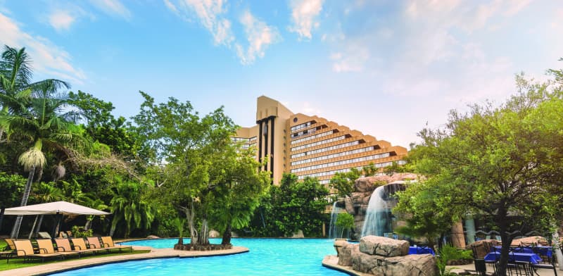 Sun City Cascades from only R4 115: 1 Night Stay + Breakfast + Access to Valley of the Waves for 2