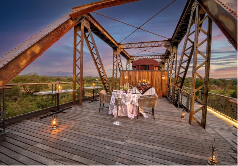 A BUCKET LIST TRAVEL EXPERIENCE! Kruger Shalati Train on the Bridge - 1 Night LUXURY Stay in a Carriage for 2 + All Meals + Local Drinks & 2 Game Drives!