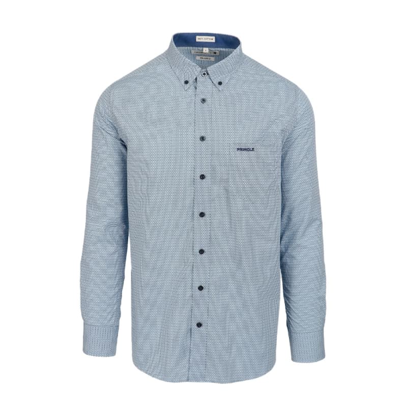 Pringle Men's Classic Long Sleeve Woven Shirt