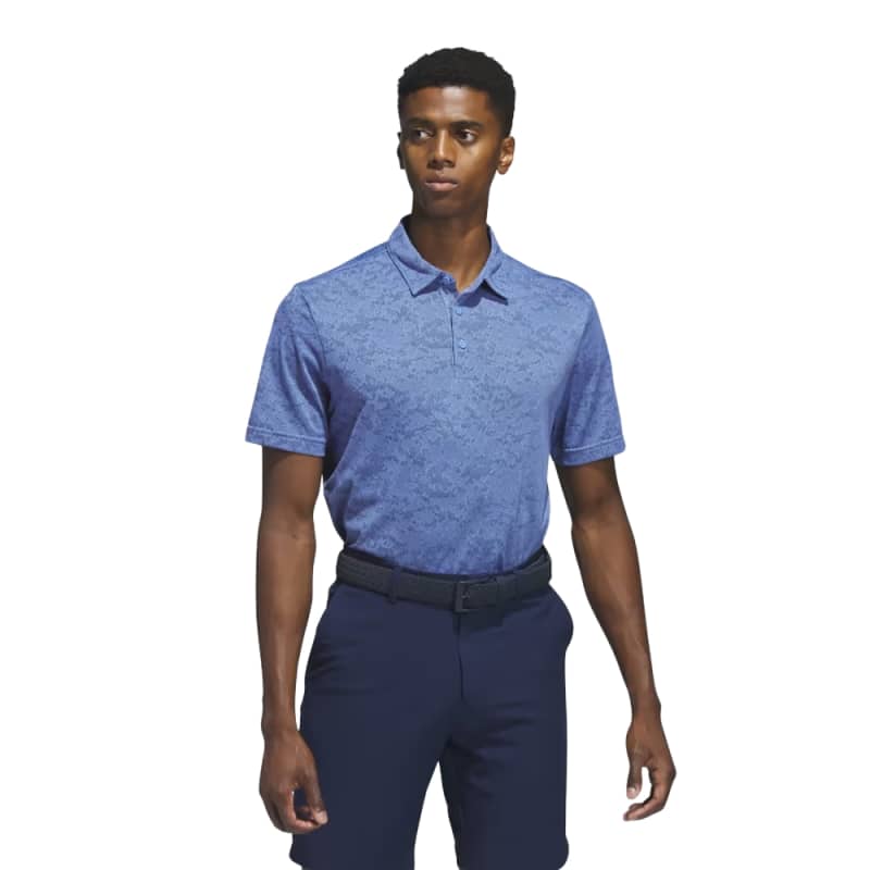 Adidas Men's Textured Polo Shirt