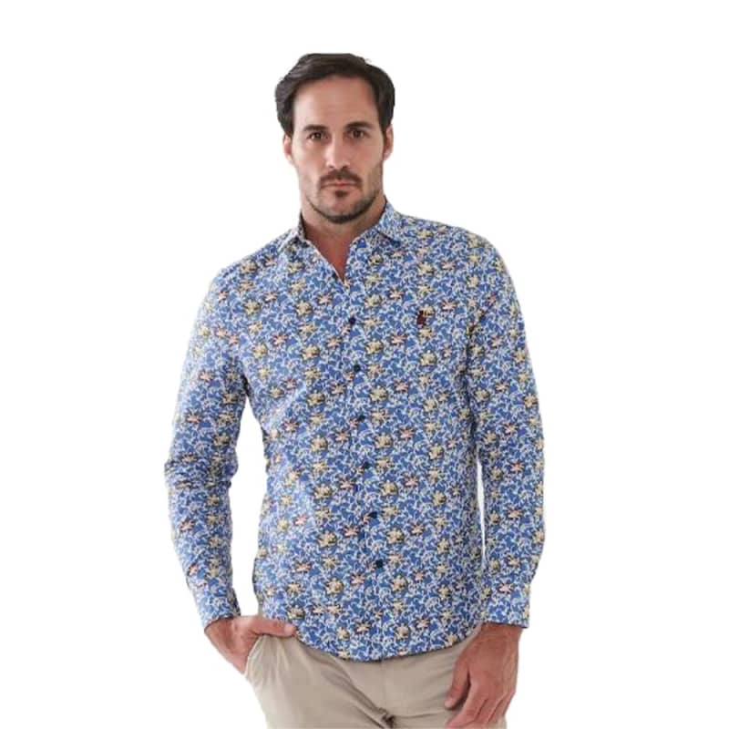 Pringle Men's Long Sleeve Tailored Check Shirt