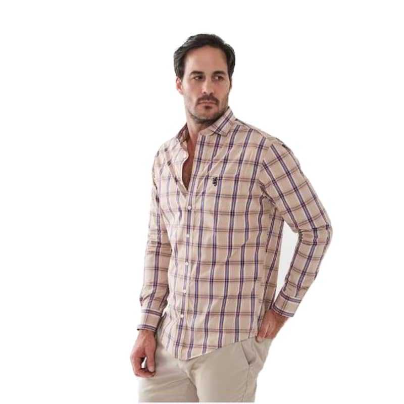 Pringle Men's Long Sleeve Classic Check Shirt