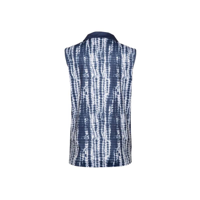 Ladies Shibori Sleeveless Golfer