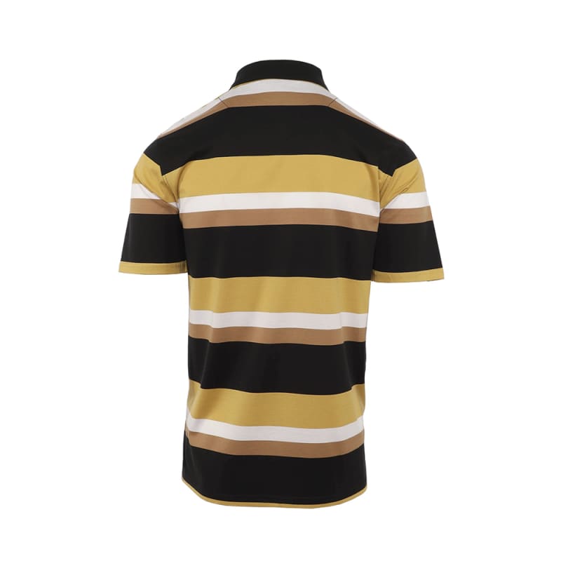 Men's Clifton Striped Mercerised Polo