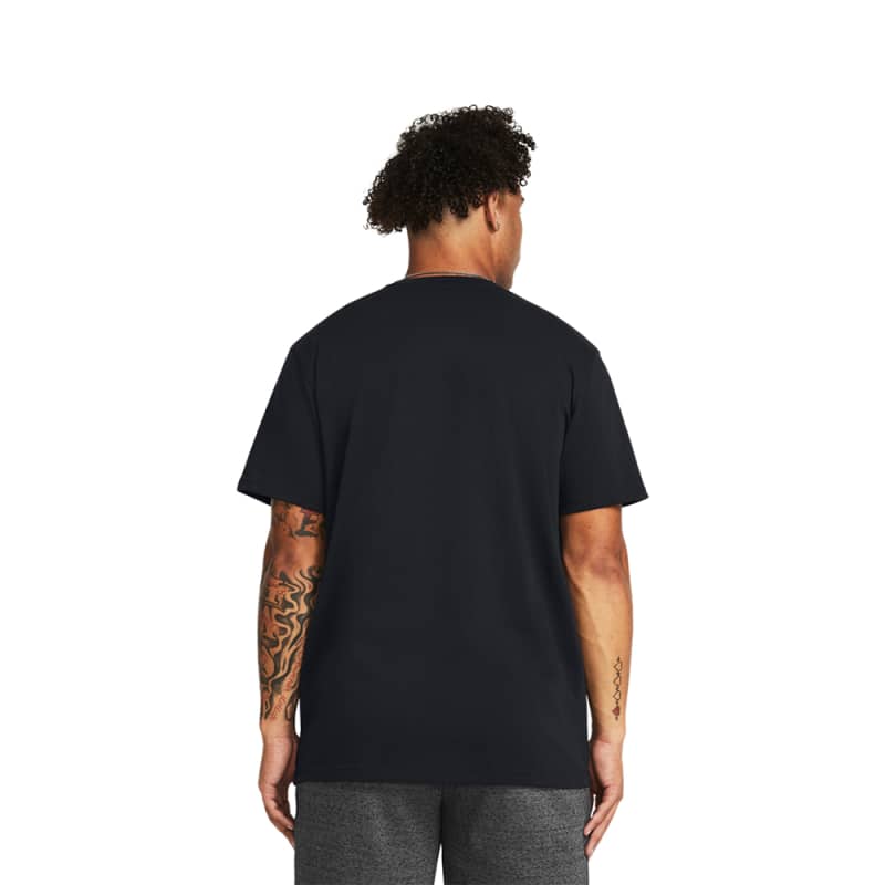 Men's Heavyweight Left Chest Logo Repeat Short Sleeve Tee