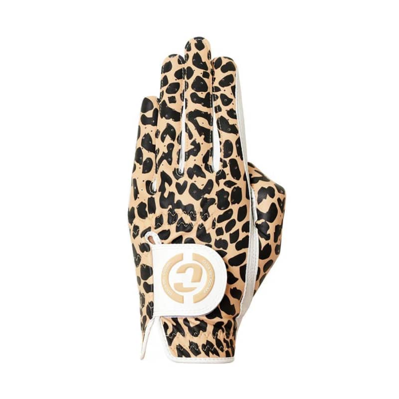 Ladies Designer Pro King Cheetah Golf Glove (Left Hand)