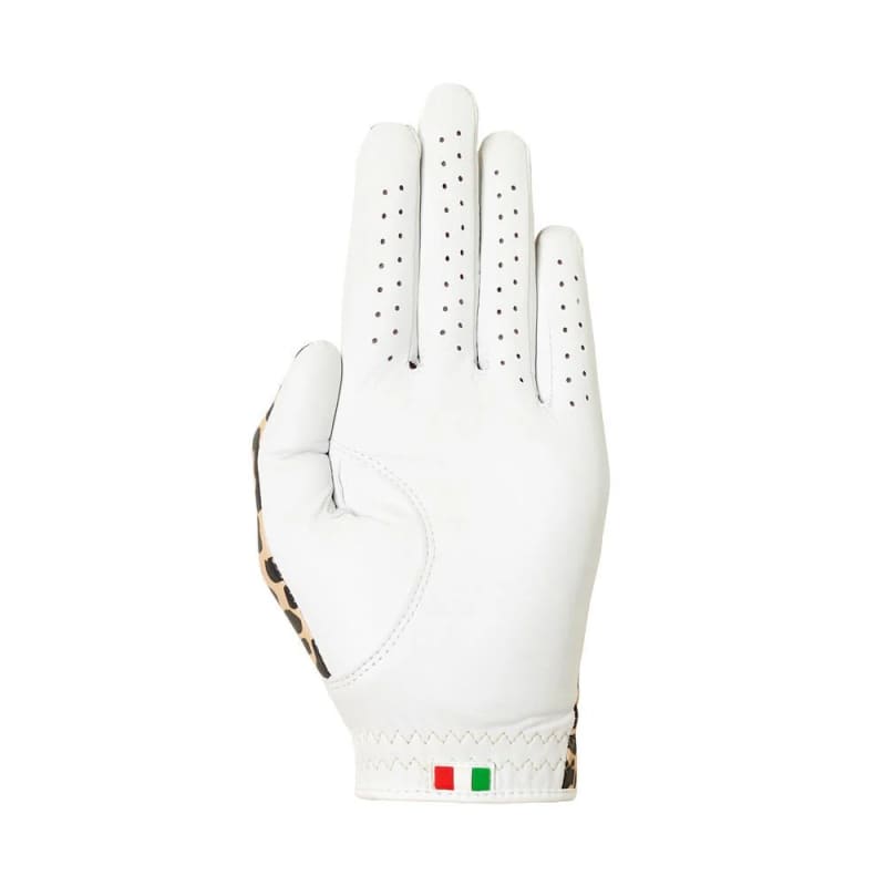 Ladies Designer Pro King Cheetah Golf Glove (Left Hand)